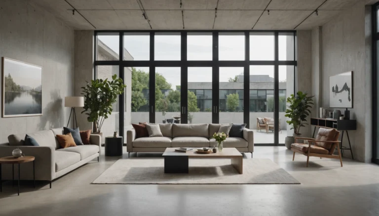 sol béton ciré beige