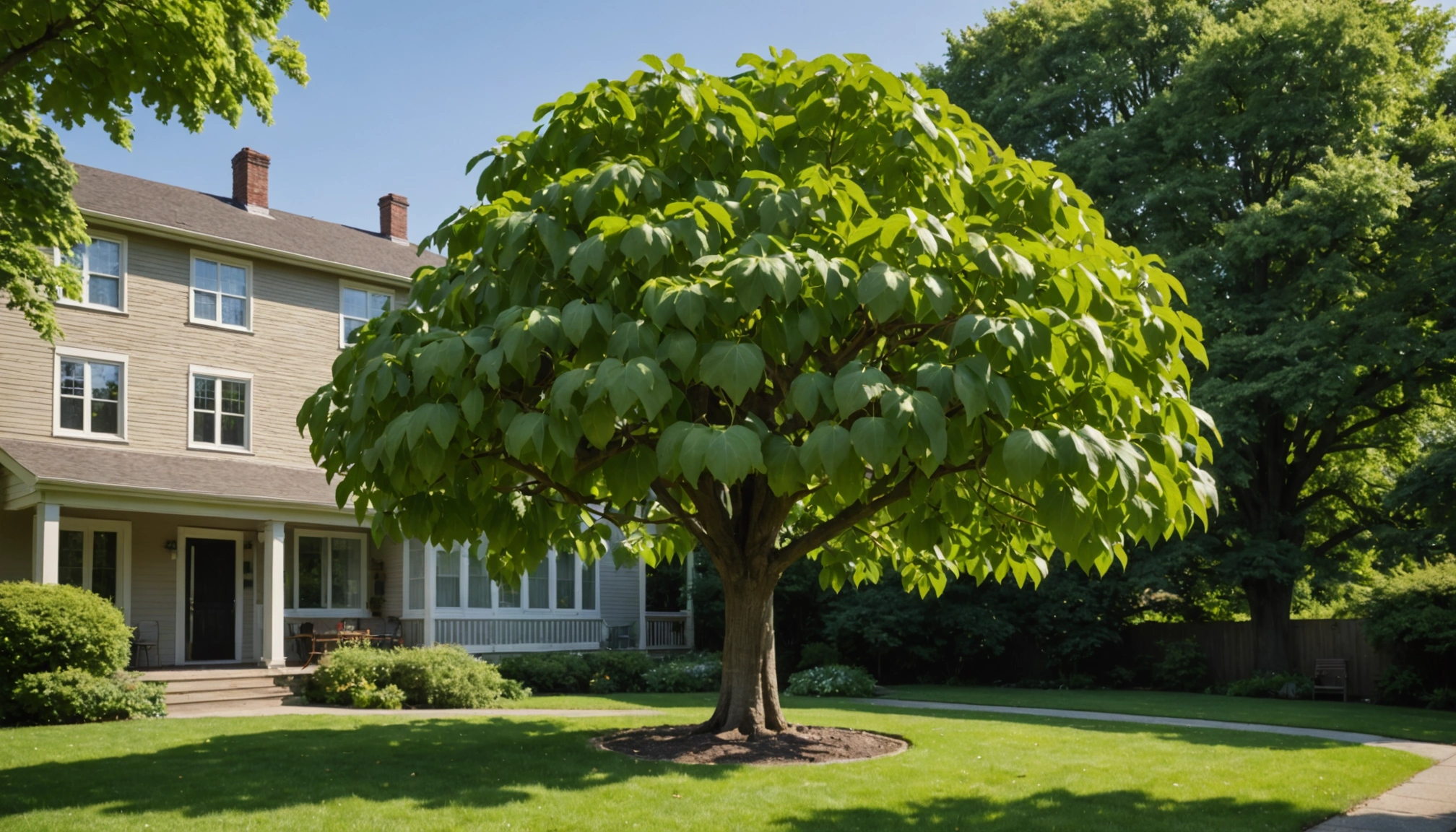 arbres avec longues gousses