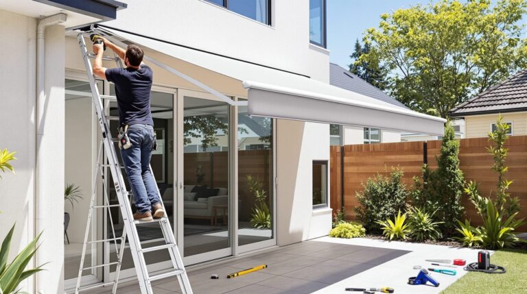 poser un store banne