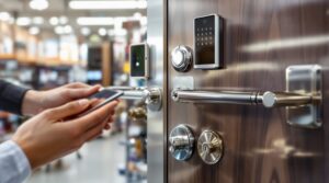 serrure porte d'entrée