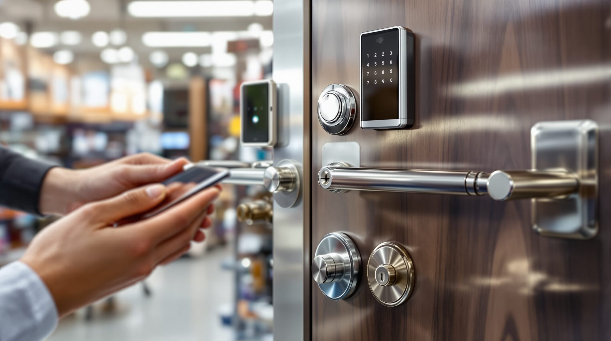 serrure porte d'entrée