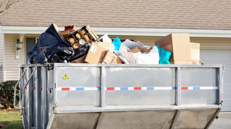 prix location benne pour vider maison