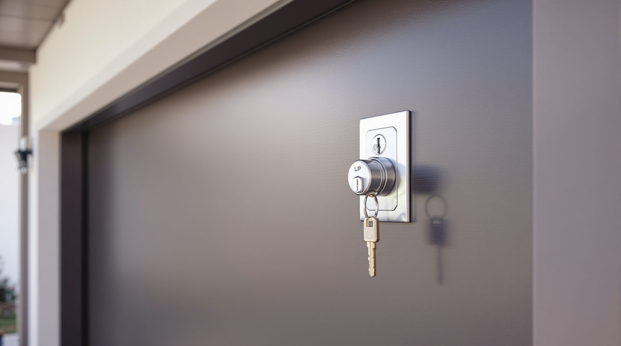 serrure porte de garage basculante