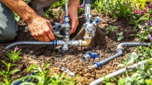 plomberie pour les jardins