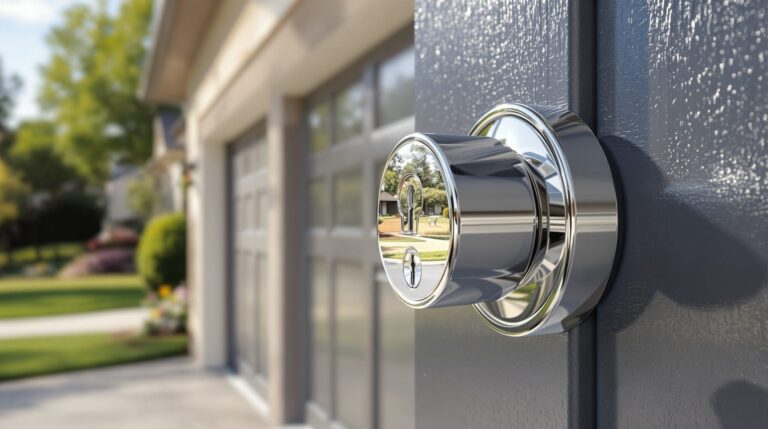 serrure porte de garage